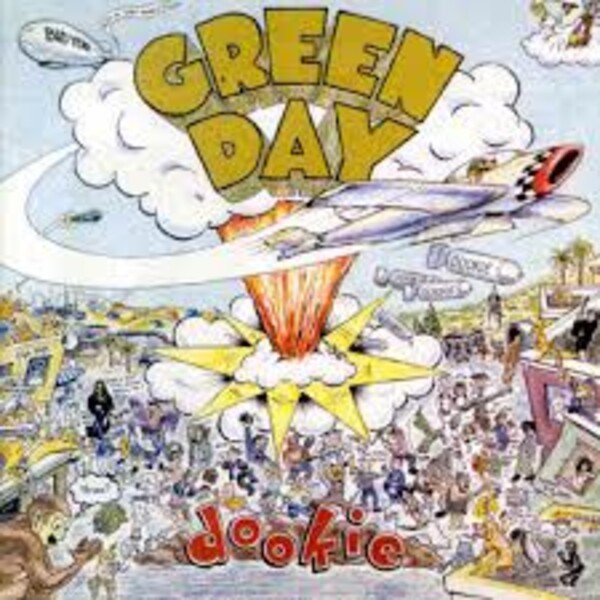 GREEN DAY, dookie cover