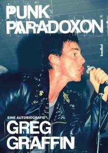 Cover GREG GRAFFIN, punk paradoxon: eine autobiografie