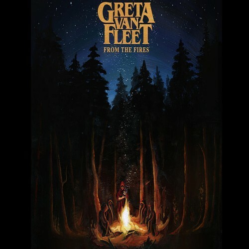 Cover GRETA VAN FLEET, from the fires