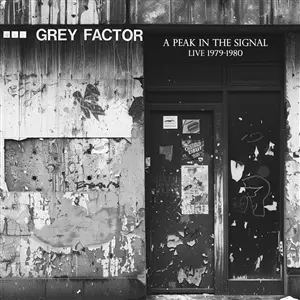 GREY FACTOR – a peak in the signal (live 1979-1980) (LP Vinyl)
