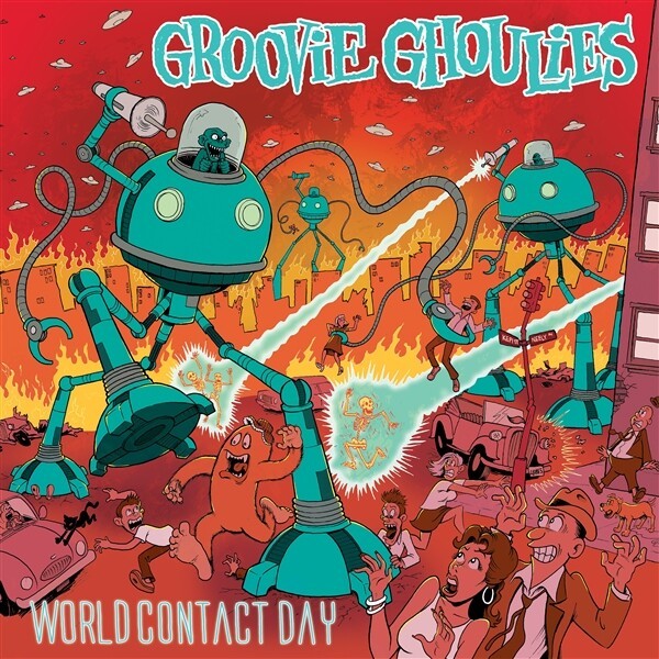 GROOVIE GHOULIES, world contact day cover