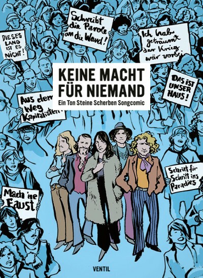 GUNTHER BUSKIES / JONAS ENGELMANN – keine macht für niemand - songcomic (Papier)
