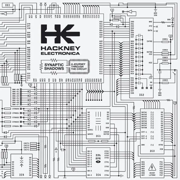 HACKNEY ELECTRONICA – synaptic shadows (LP Vinyl)