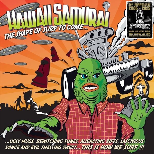 HAWAII SAMURAI – the shape of surf to come (LP Vinyl)