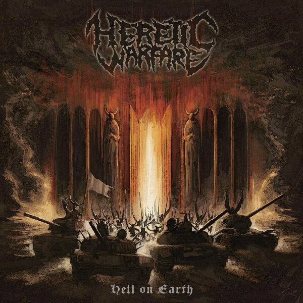 HERETIC WARFARE – hell on earth (LP Vinyl)