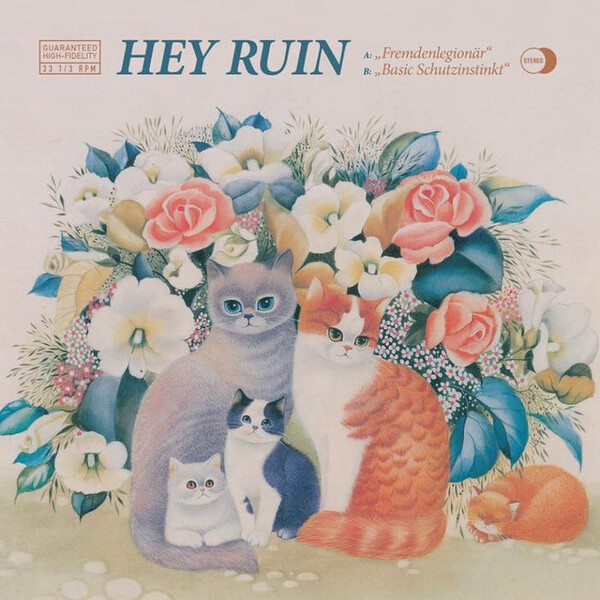 Cover HEY RUIN, s/t