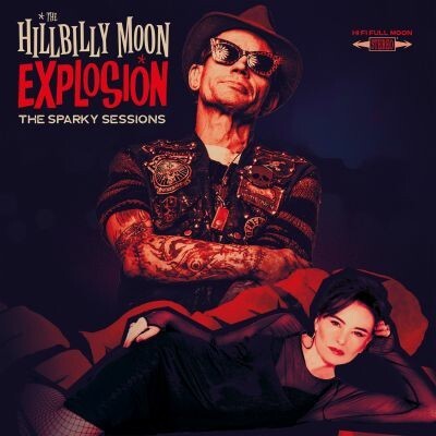 HILLBILLY MOON EXPLOSION, the sparky sessions cover
