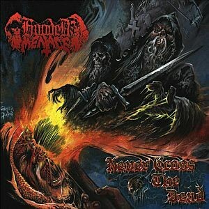 Cover HOODED MENACE, never cross the dead