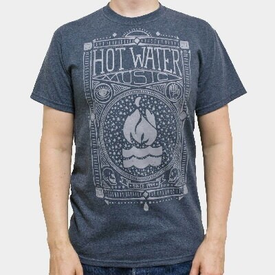 Cover HOT WATER MUSIC, americana (boy) dark heather