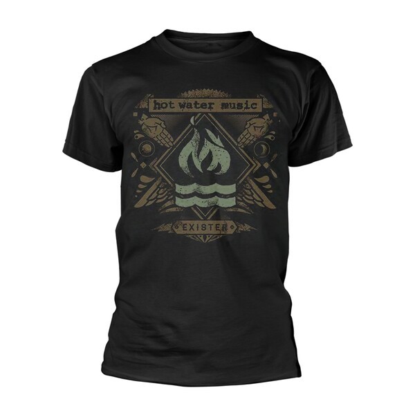Cover HOT WATER MUSIC, exister (boy) black
