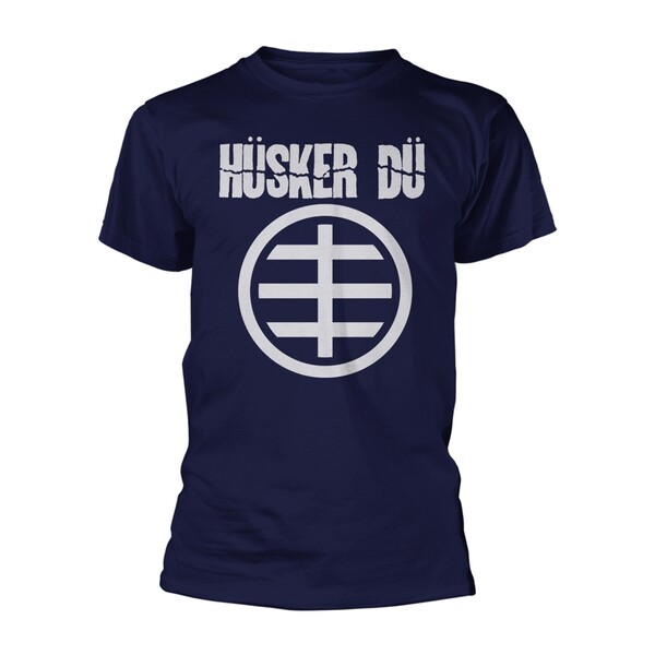 Cover HÜSKER DÜ, circle logo 1 (boy) blue navy