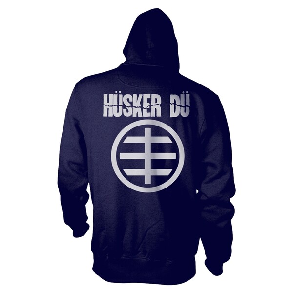 Cover HÜSKER DÜ, circle logo 1 (boy) zipper blue