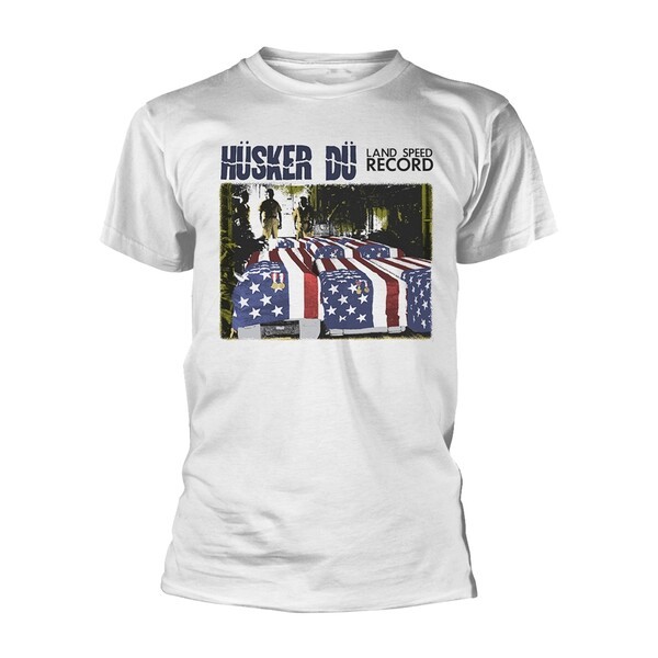 HÜSKER DÜ – land speed record (boy) white (Textil)