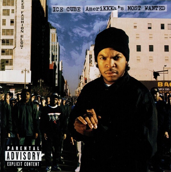 ICE CUBE, amerikkkas most wanted cover