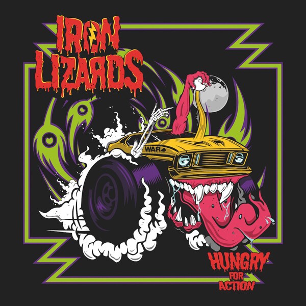 IRON LIZARDS – hungry for action (CD, LP Vinyl)