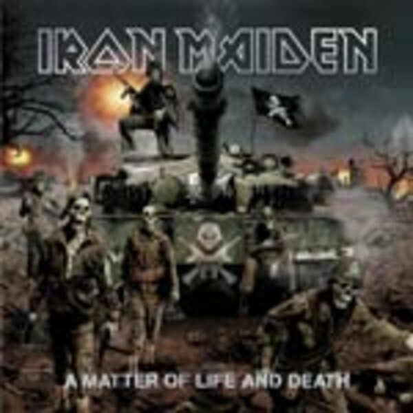 Cover IRON MAIDEN, a matter of life and death