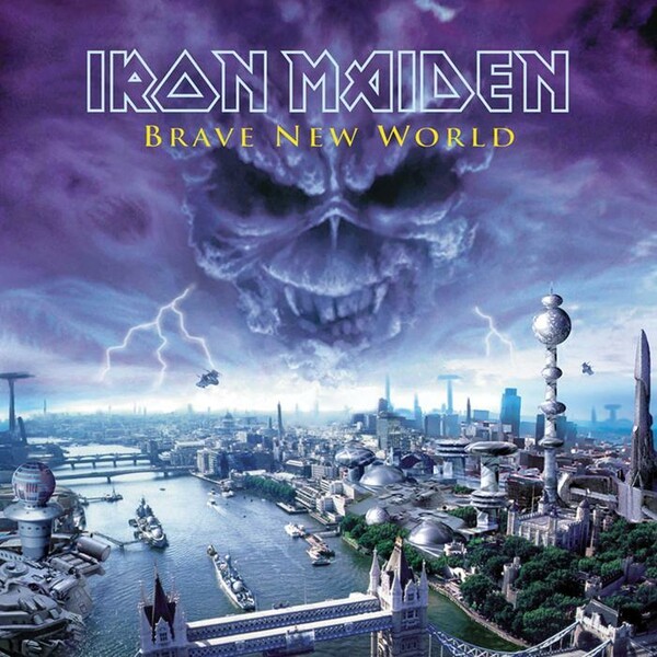 IRON MAIDEN, brave new world cover