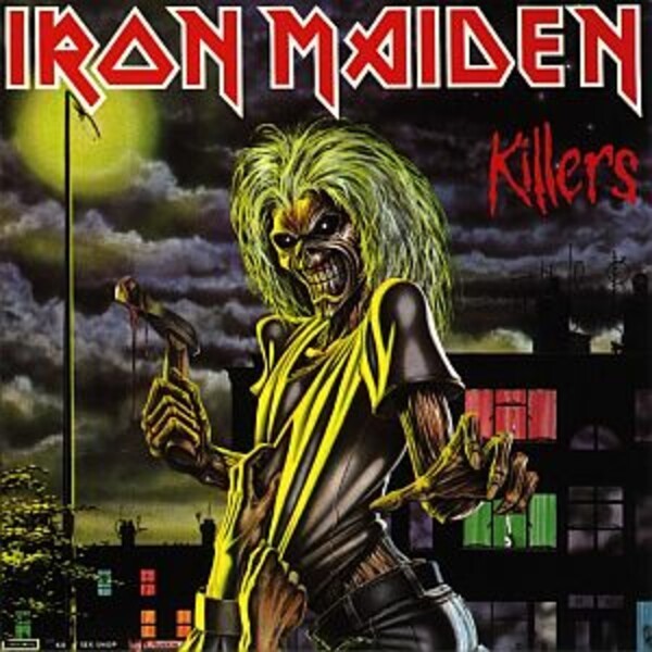 Cover IRON MAIDEN, killers