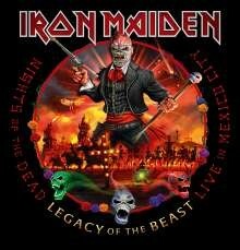 Cover IRON MAIDEN, nights of the dead, legacy of the beast: live