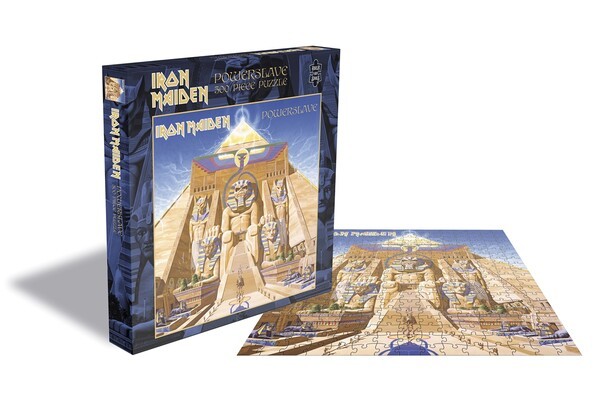 IRON MAIDEN, powerslave (500 piece jigsaw puzzle) cover