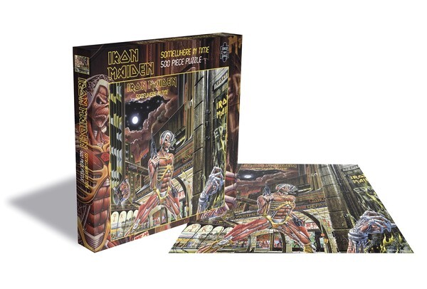 Cover IRON MAIDEN, somewhere in time (500 piece jigsaw puzzle)