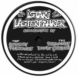 ISTARI LASTERFAHRER – dubcore vol. 14 - syncopalypse ep (12" Vinyl)