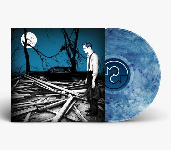 Cover JACK WHITE, fear of the dawn (astronomical blue vinyl)