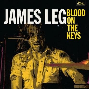 JAMES LEG, blood on the keys cover