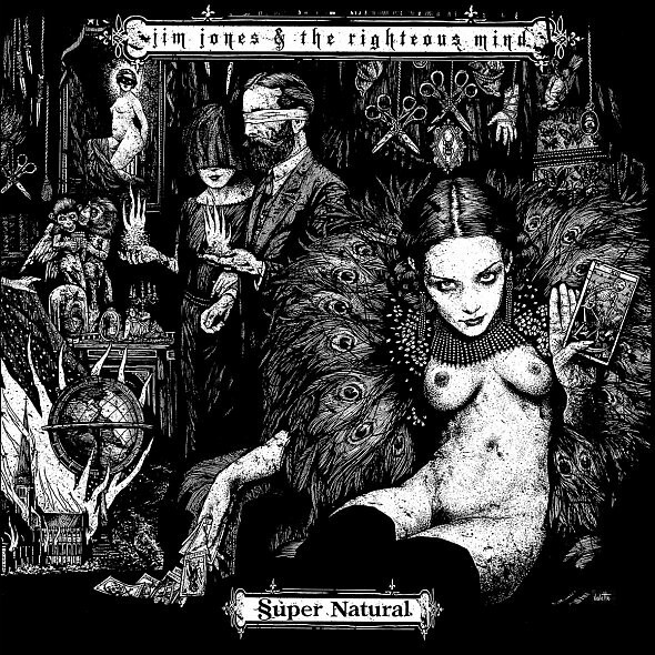 Cover JIM JONES & THE RIGHTEOUS MIND, super natural