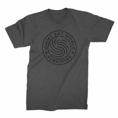 Cover JIMMY EAT WORLD, surviving emblem (boy) dark heather