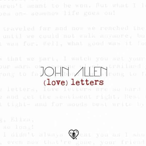JOHN ALLEN, love letters cover