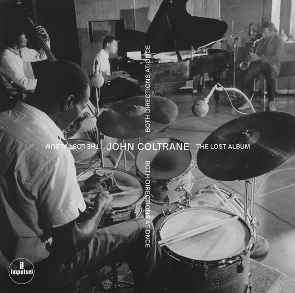 JOHN COLTRANE, both directions at once - lost album cover