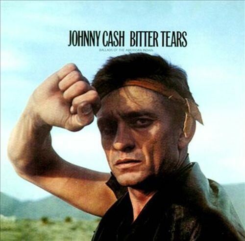 Cover JOHNNY CASH, bitter tears
