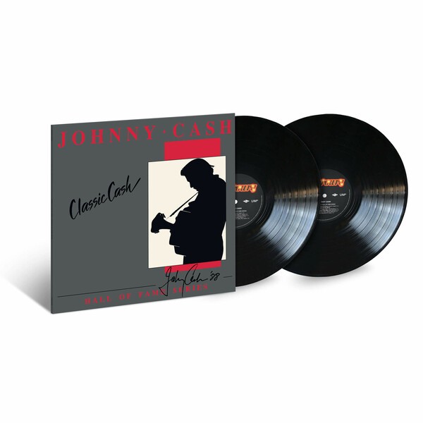 JOHNNY CASH, classic cash: hall of fame series cover