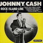 Cover JOHNNY CASH, rock island line