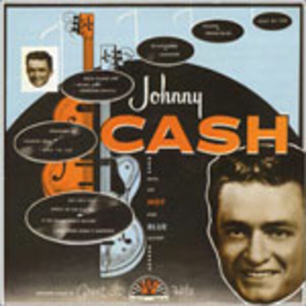 Cover JOHNNY CASH, with his hot &.../sings the songs...