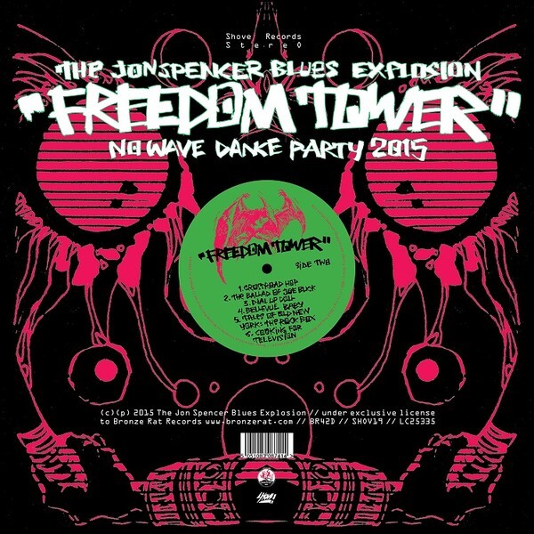 Cover JON SPENCER BLUES EXPLOSION, freedom tower