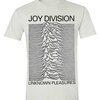 JOY DIVISION – unknown pleasures (boy) white (Textil)