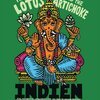 JUSTIN P. MOORE – lotus & artichoke - indien (Papier)