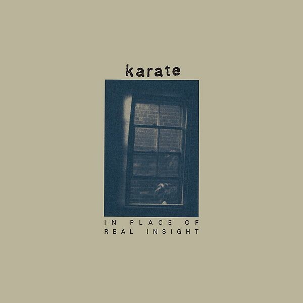 KARATE, in place of real insight (indigo vinyl) cover