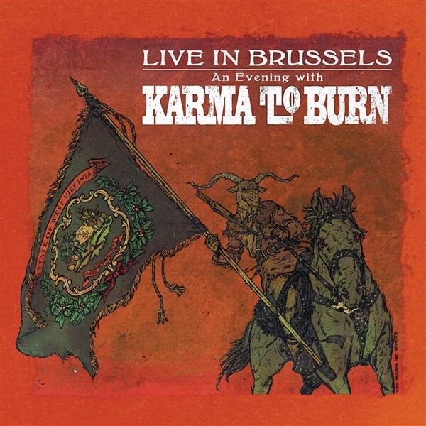 Cover KARMA TO BURN, live in brussels