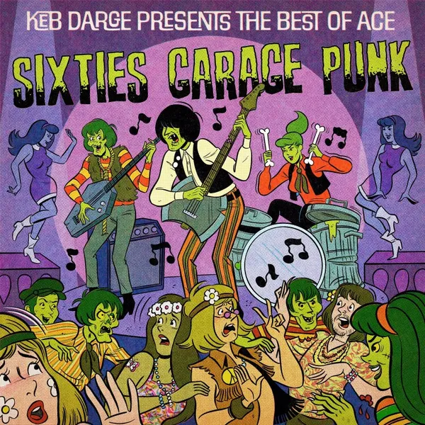 KEB DARGE – presents the best of ace sixities garage punk (LP Vinyl)