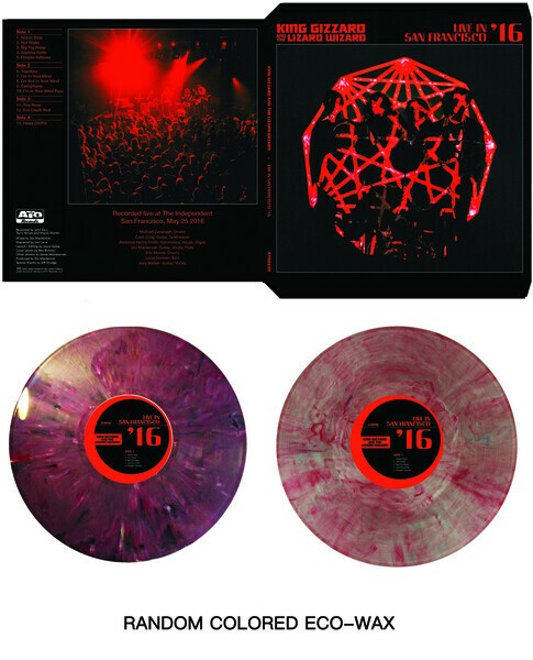 Cover KING GIZZARD & THE LIZARD WIZARD, live in san francisco ´16