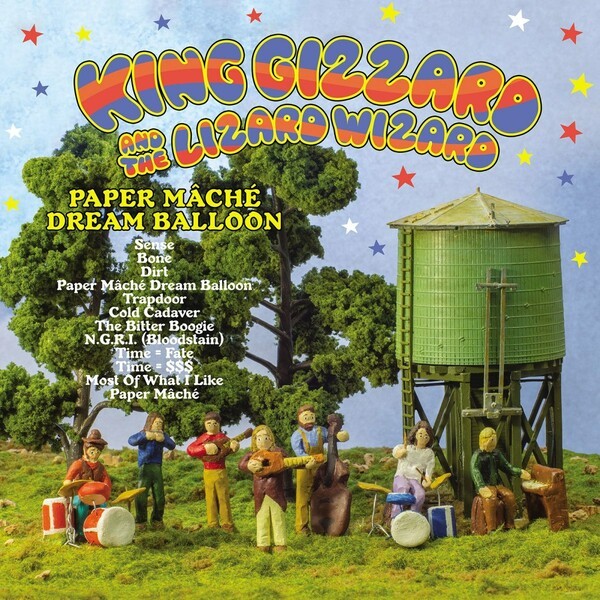 KING GIZZARD & THE LIZARD WIZARD, paper maché dream balloon cover