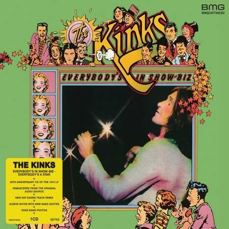 KINKS, everybody´s in show-biz cover