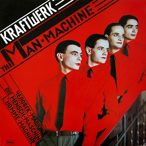 Cover KRAFTWERK, man machine