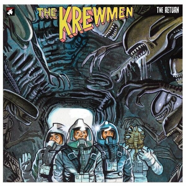 Cover KREWMEN, the return