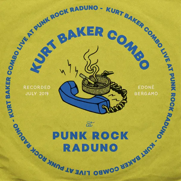 KURT BAKER COMBO – live at punk rock raduno (LP Vinyl)
