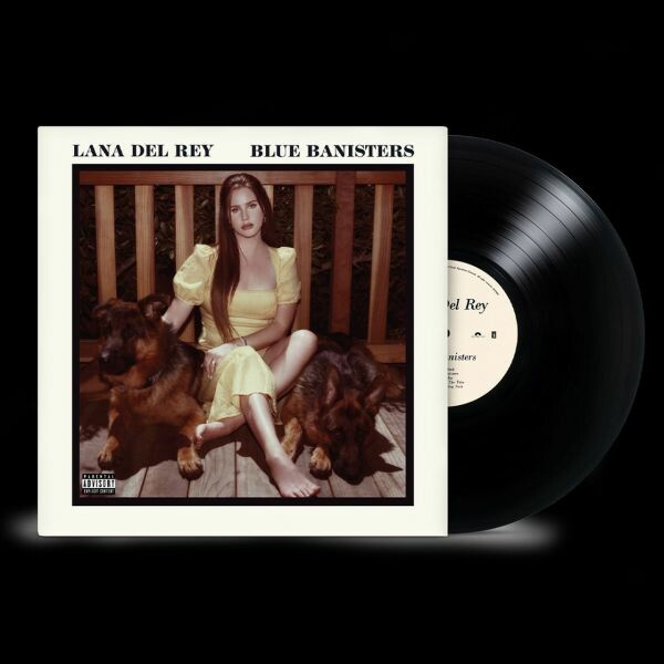 Cover LANA DEL REY, blue banisters