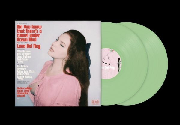 LANA DEL REY, did you know that there´s a tunnel - indie col. LP cover